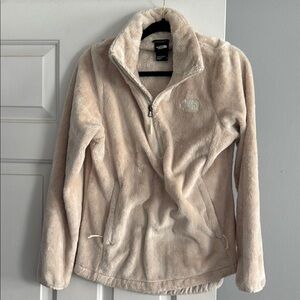 The North Face Women's Cream Fleece Jacket size Medium